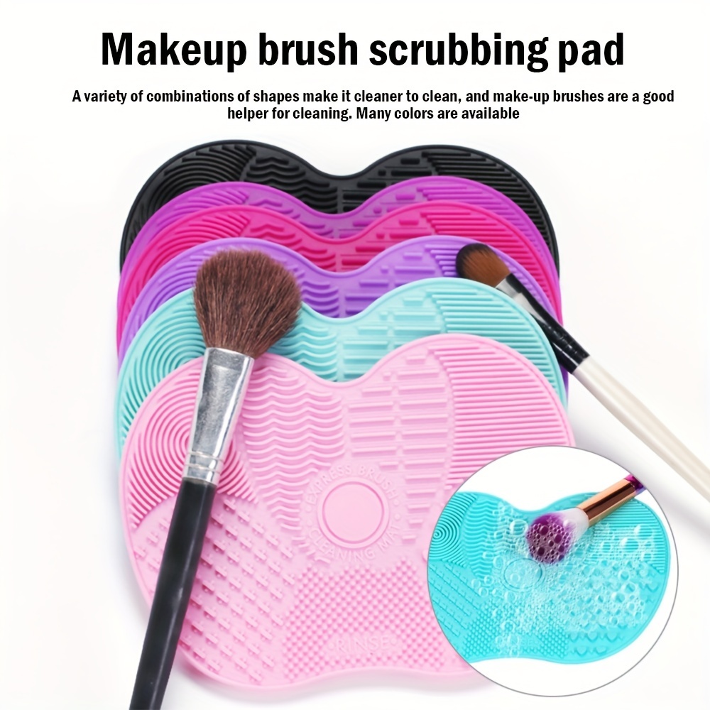 Beauty Makeup Products - Apple Shaped Silicone Makeup Brush Cleaning