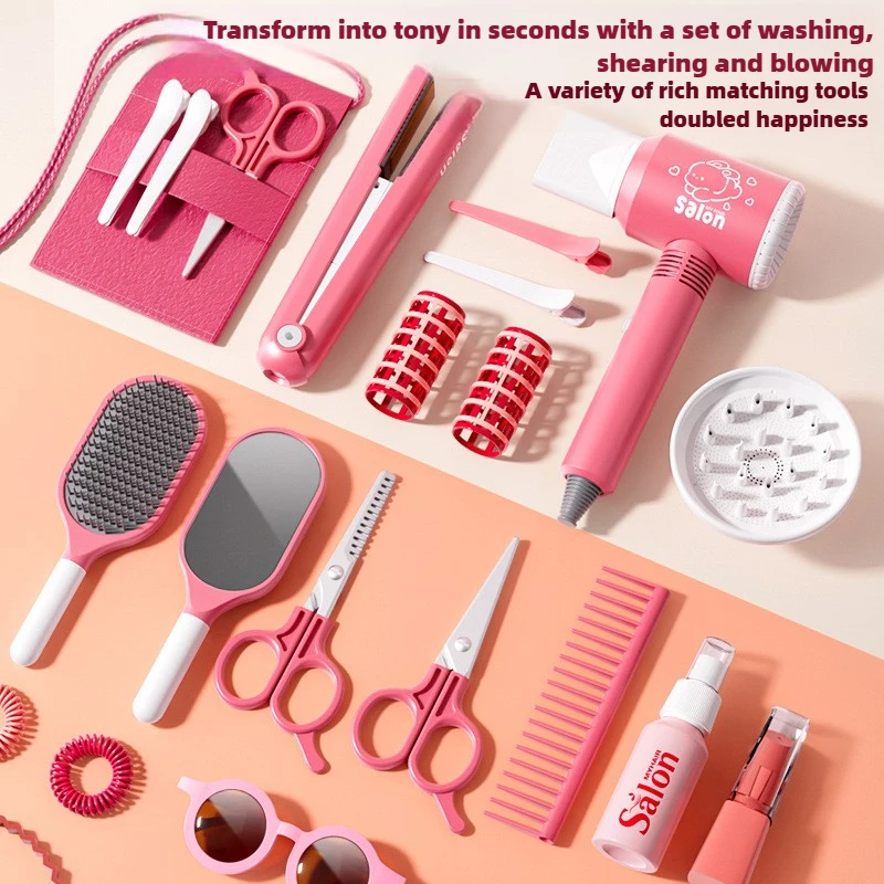 Girls Beauty Salon Set Kids Ha - Beauty Makeup Kit For Kids review and price