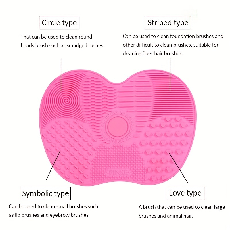 Apple Shaped Silicone  Makeup  - Beauty Makeup Products review and price