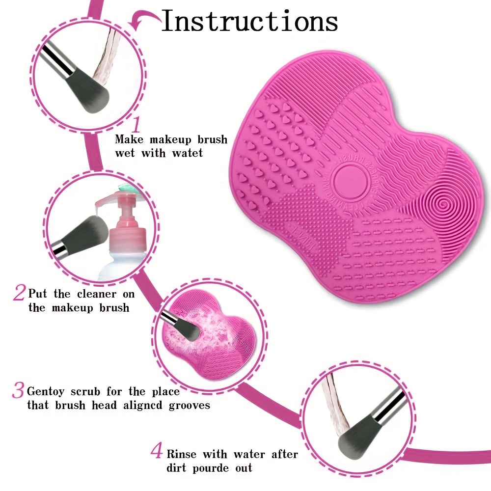 Apple Shaped Silicone  Makeup  - Beauty Makeup Products review and price