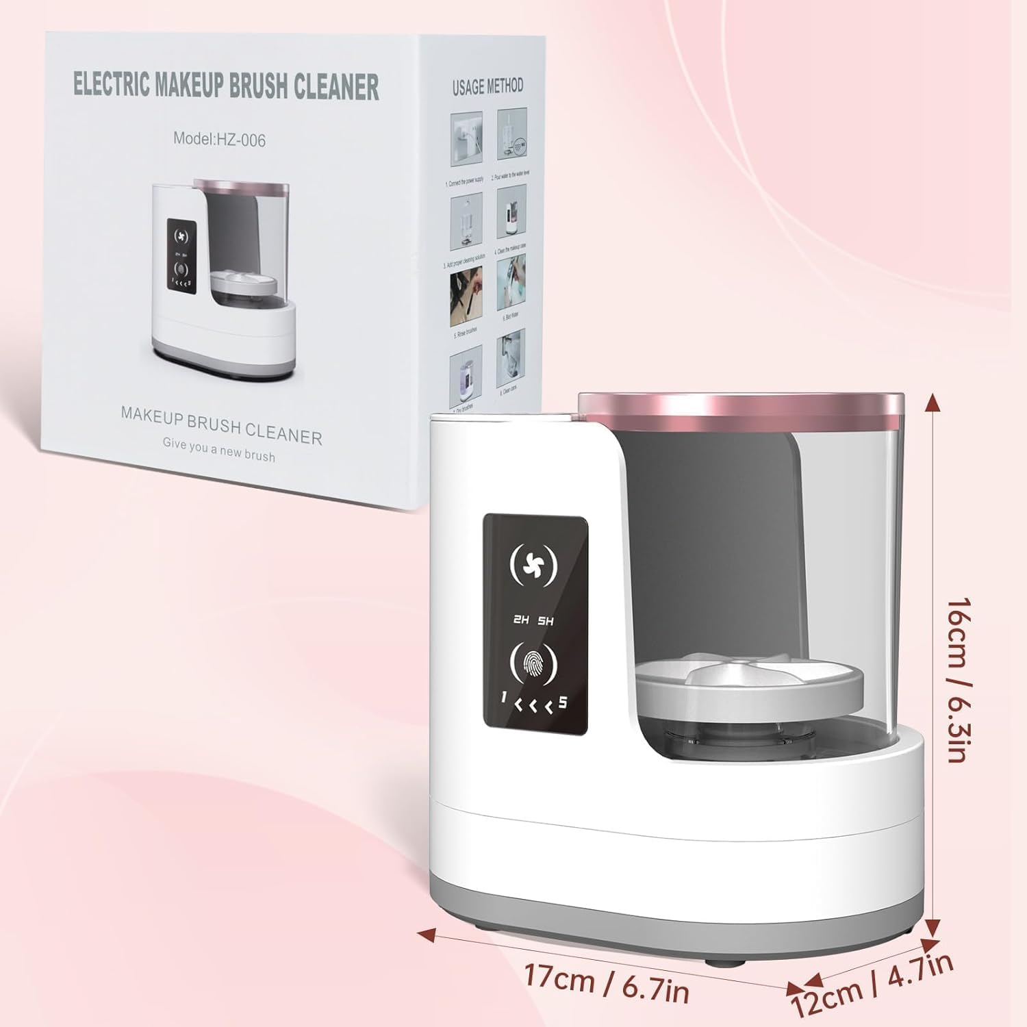 Automatic Rotating Makeup Brus - Beauty Makeup Products review and price